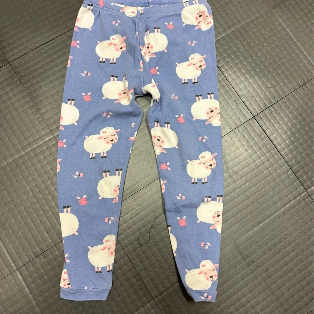 Just one you by Carters purple sheep pajamas size 4T
